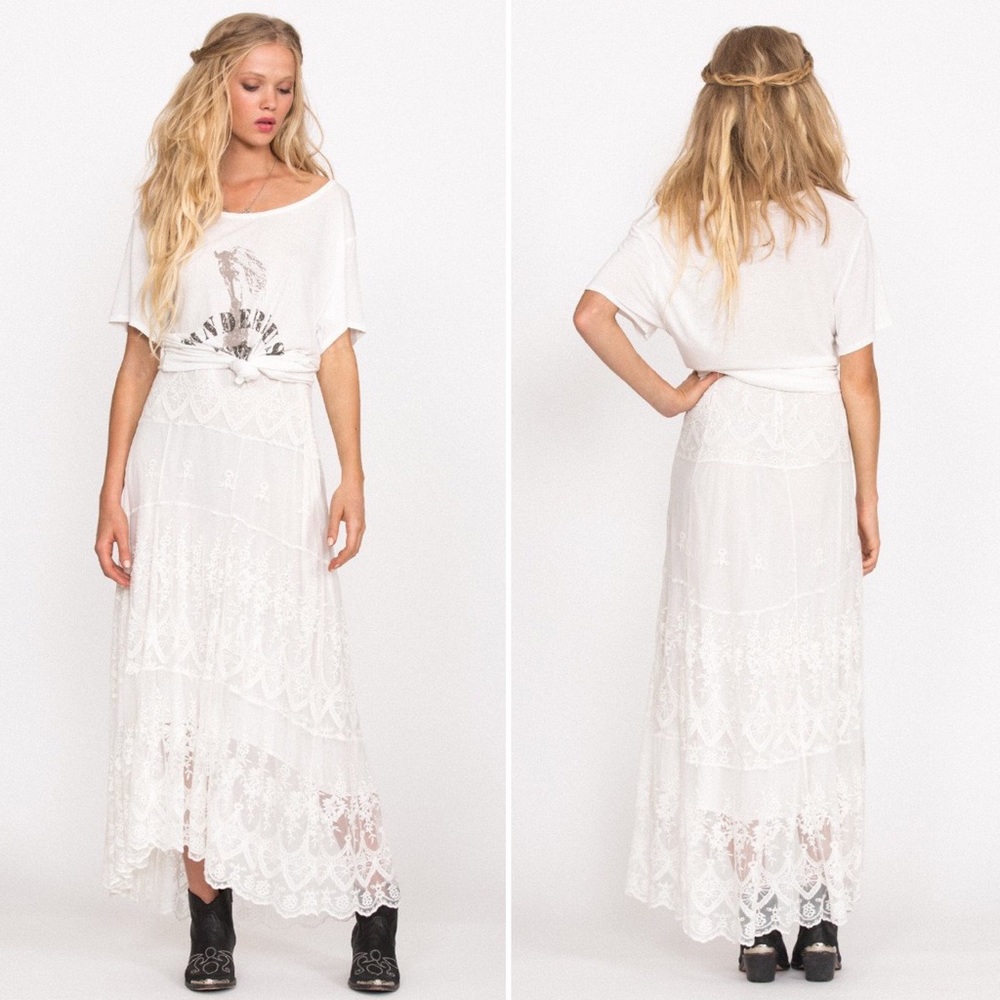 ♥️ Spell ♥️ Ophelia Lace Skirt